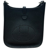 エルメス HERMES エヴリンTPM Y刻 ブラック　シルバー金具 トリヨンクレマンス レディース ショルダーバッグ