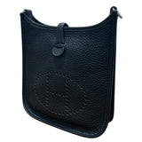 エルメス HERMES エヴリンTPM Y刻 ブラック　シルバー金具 トリヨンクレマンス レディース ショルダーバッグ