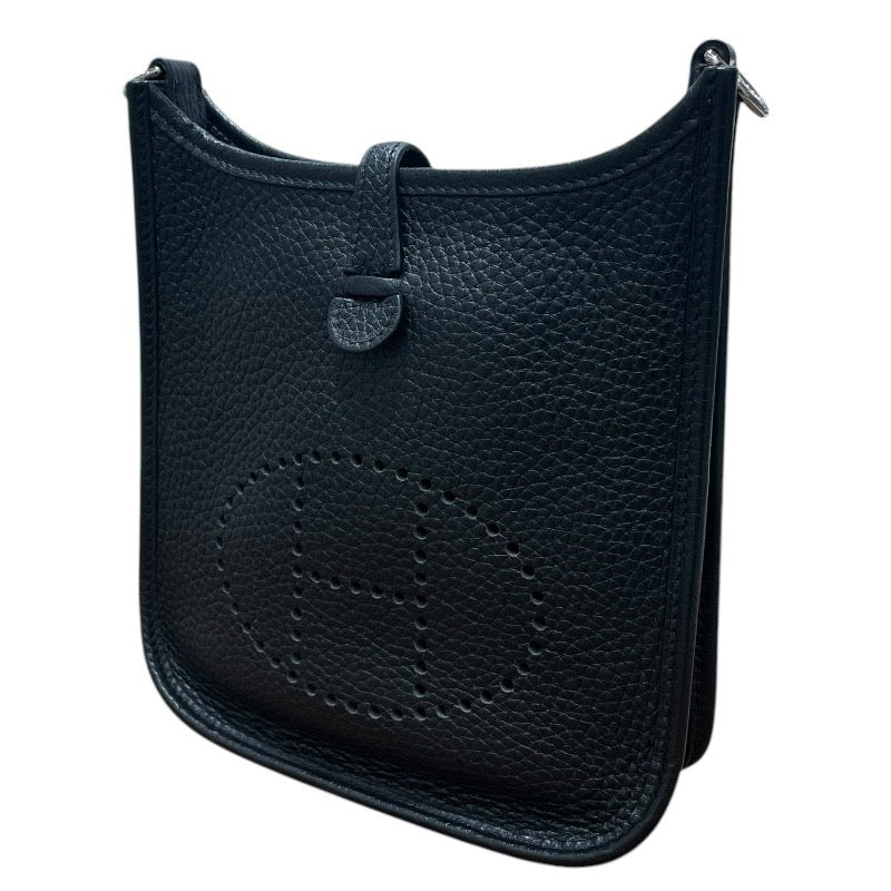 エルメス HERMES エヴリンTPM Y刻 ブラック　シルバー金具 トリヨンクレマンス レディース ショルダーバッグ