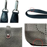 エルメス HERMES エヴリンTPM Y刻 ブラック　シルバー金具 トリヨンクレマンス レディース ショルダーバッグ