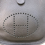 エルメス HERMES エヴリンTPM Y刻印 (2020年製) ブラック シルバー金具 トリヨン レディース ショルダーバッグ