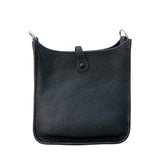 エルメス HERMES エヴリンTPM Y刻印 (2020年製) ブラック シルバー金具 トリヨン レディース ショルダーバッグ
