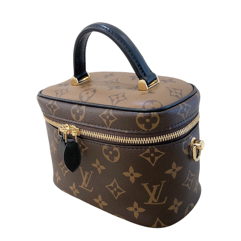 ルイ・ヴィトン LOUIS VUITTON ヴァニティ NV PM M45165 モノグラム・リバース レディース ハンドバッグ