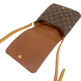 ルイ・ヴィトン LOUIS VUITTON ミュゼットサルサ ロングショルダー M51387 ブラウン　ゴールド金具 モノグラム レディース ショルダーバッグ