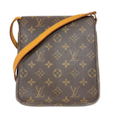 ルイ・ヴィトン LOUIS VUITTON ミュゼットサルサ ロングショルダー M51387 ブラウン　ゴールド金具 モノグラム レディース ショルダーバッグ