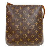 ルイ・ヴィトン LOUIS VUITTON ミュゼットサルサ ロングショルダー M51387 ブラウン　ゴールド金具 モノグラム レディース ショルダーバッグ