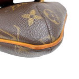 ルイ・ヴィトン LOUIS VUITTON ミュゼットサルサ ロングショルダー M51387 ブラウン　ゴールド金具 モノグラム レディース ショルダーバッグ