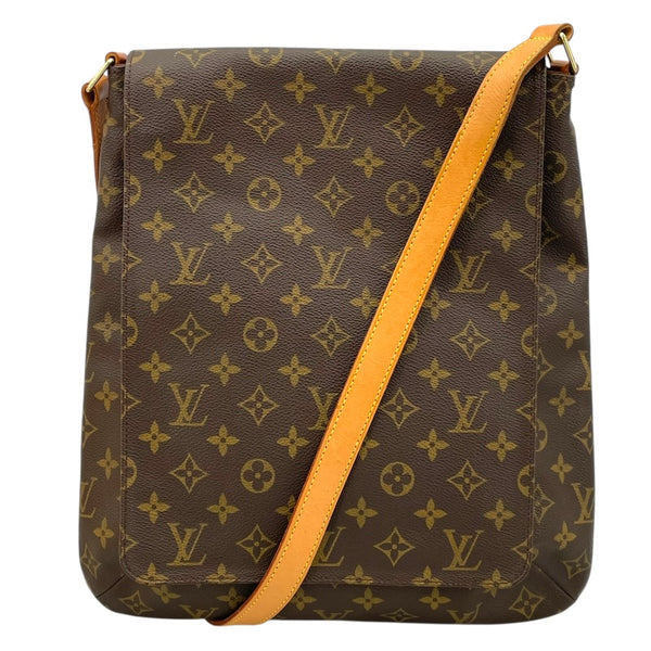 ルイ・ヴィトン LOUIS VUITTON ミュゼット M51256 ブラウン モノグラム レディース ショルダーバッグ