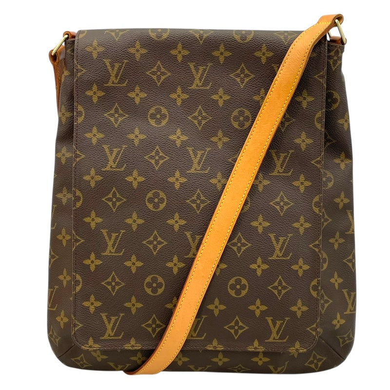 ルイ・ヴィトン LOUIS VUITTON ミュゼット M51256 ブラウン モノグラム レディース ショルダーバッグ