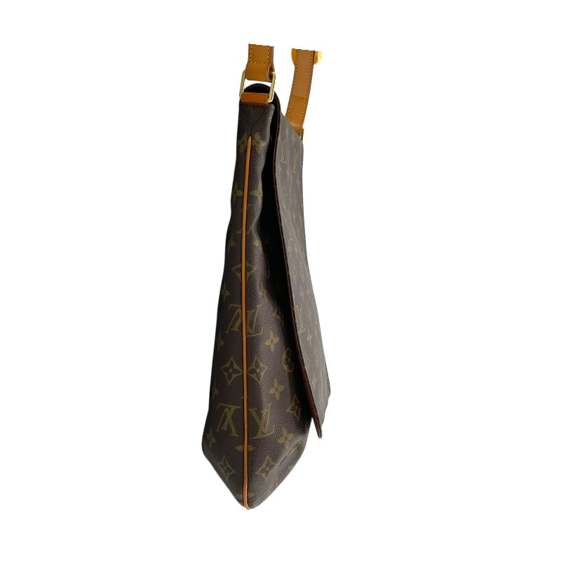 ルイ・ヴィトン LOUIS VUITTON ミュゼット M51256 ブラウン モノグラム レディース ショルダーバッグ