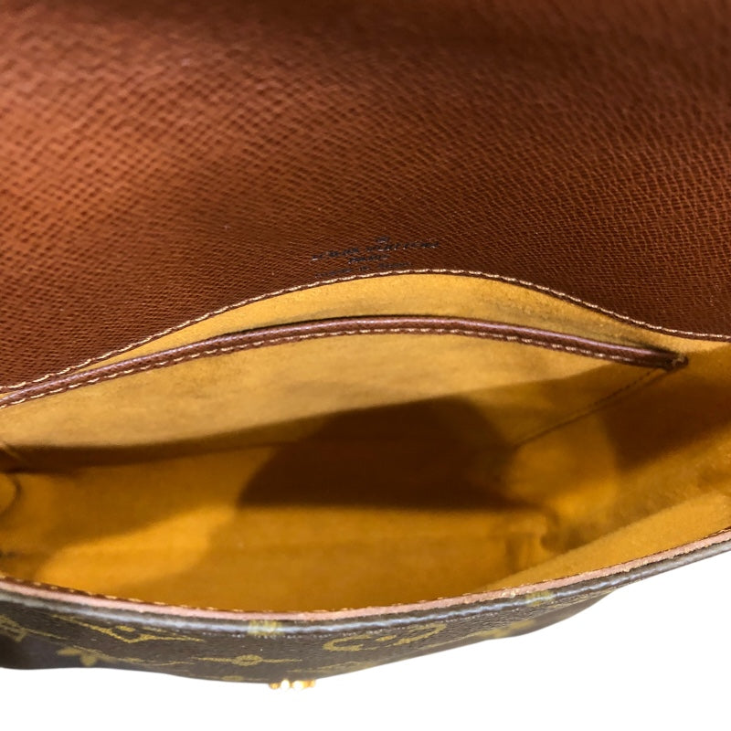 ルイ・ヴィトン LOUIS VUITTON ミュゼット・サルサ ショート M51258 ブラウン・ゴールド金具 モノグラム ユニセックス ショルダーバッグ