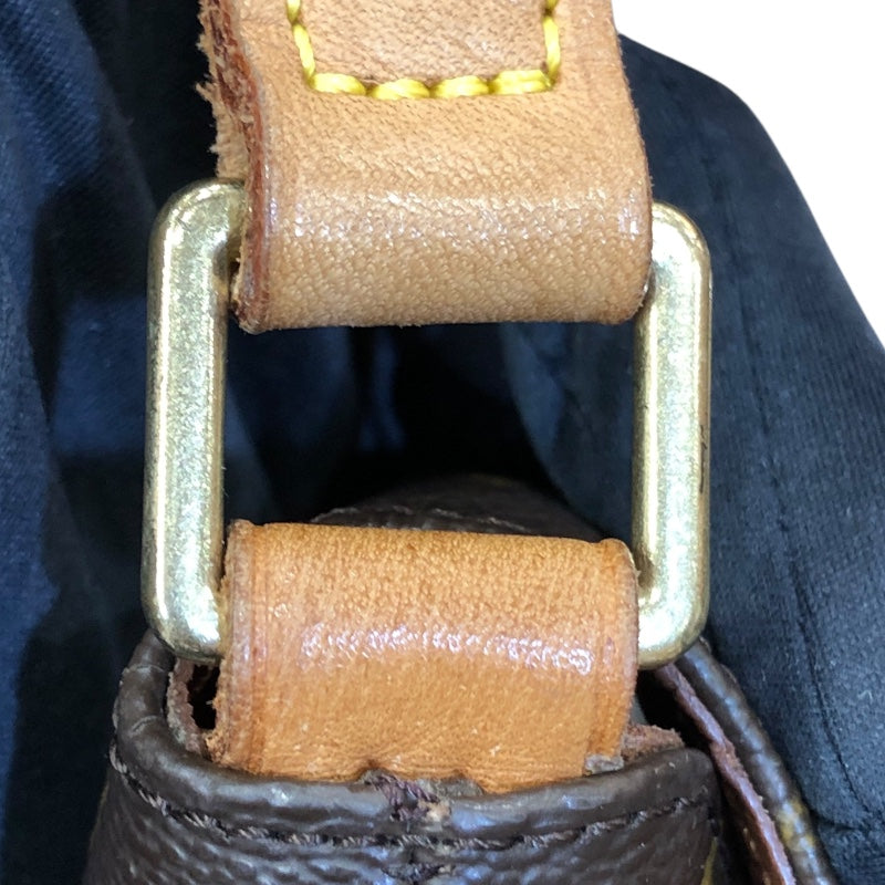 ルイ・ヴィトン LOUIS VUITTON ミュゼット・サルサ ショート M51258 ブラウン・ゴールド金具 モノグラム ユニセックス ショルダーバッグ