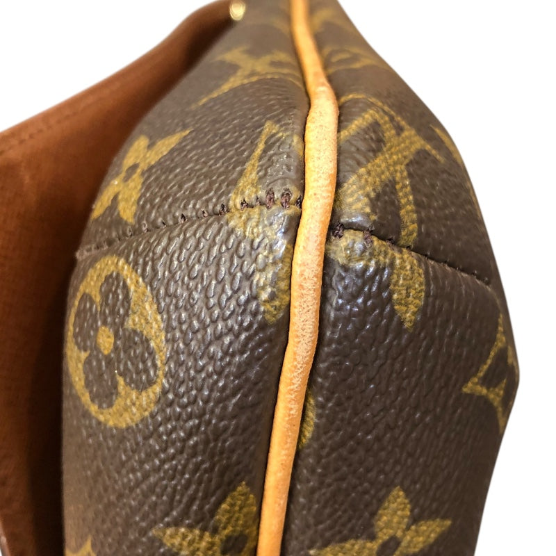ルイ・ヴィトン LOUIS VUITTON ミュゼット・サルサ ショート M51258 ブラウン・ゴールド金具 モノグラム ユニセックス ショルダーバッグ