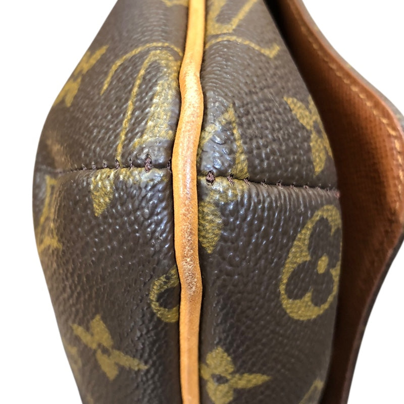 ルイ・ヴィトン LOUIS VUITTON ミュゼット・サルサ ショート M51258 ブラウン・ゴールド金具 モノグラム ユニセックス ショルダーバッグ