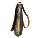 ルイ・ヴィトン LOUIS VUITTON ミュゼット・サルサ ショート M51258 ブラウン・ゴールド金具 モノグラム ユニセックス ショルダーバッグ