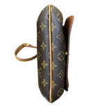 ルイ・ヴィトン LOUIS VUITTON ミュゼット・サルサ ショート M51258 ブラウン・ゴールド金具 モノグラム ユニセックス ショルダーバッグ