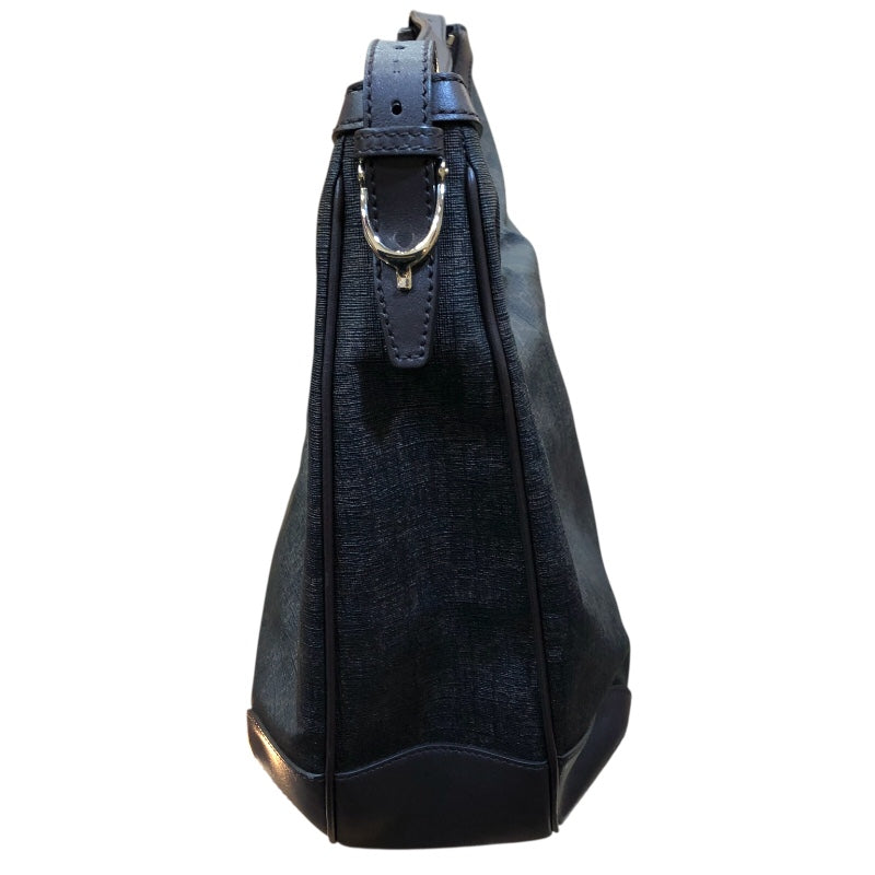グッチ GUCCI GGスプリームワンショルダー 309618 ブラウン/シルバー金具 キャンパス レディース ショルダーバッグ