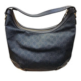 グッチ GUCCI GGスプリームワンショルダー 309618 ブラウン/シルバー金具 キャンパス レディース ショルダーバッグ