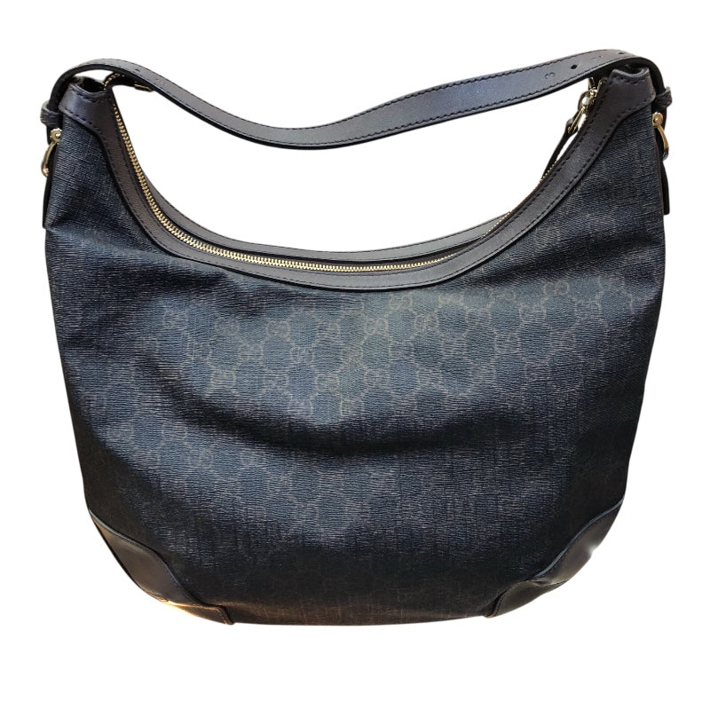 グッチ GUCCI GGスプリームワンショルダー 309618 ブラウン/シルバー金具 キャンパス レディース ショルダーバッグ