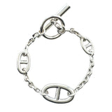 エルメス HERMES シェーヌダンクルファランドールブレスレット Ag925 ジュエリー