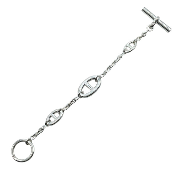 エルメス HERMES シェーヌダンクルファランドールブレスレット Ag925 ジュエリー