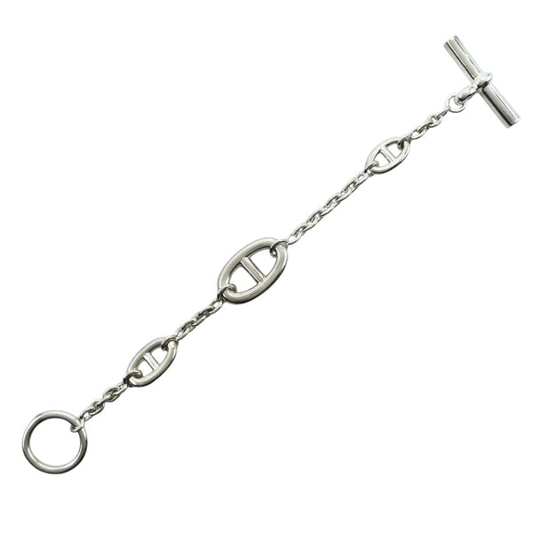 エルメス HERMES シェーヌダンクルファランドールブレスレット Ag925 ジュエリー