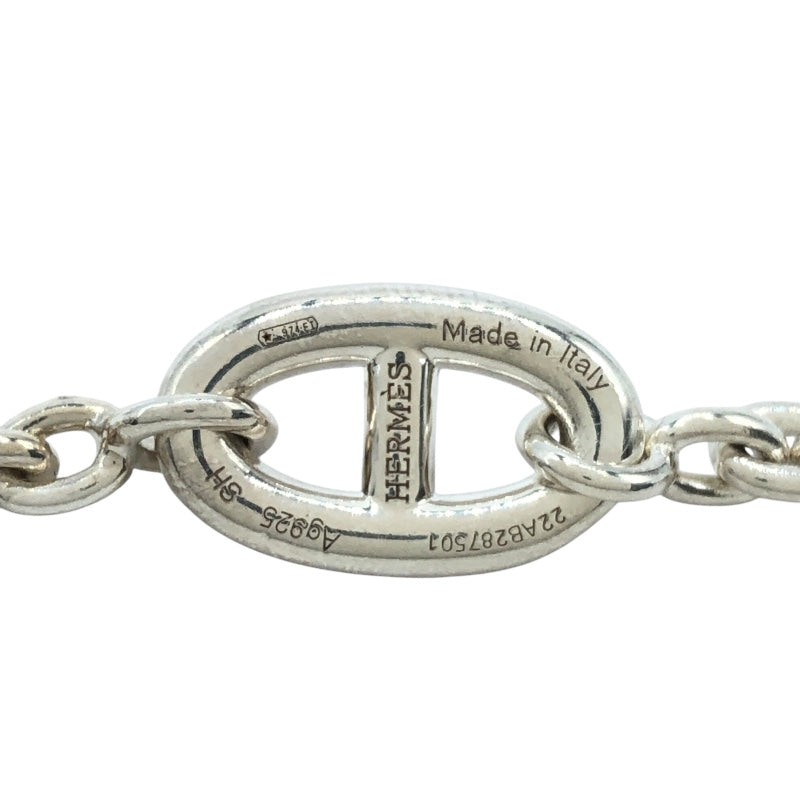 エルメス HERMES シェーヌダンクルファランドールブレスレット Ag925 ジュエリー