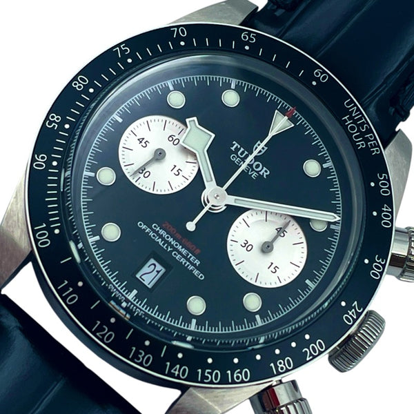 チューダー/チュードル TUDOR ブラックベイクロノ 79360 SS メンズ 腕時計