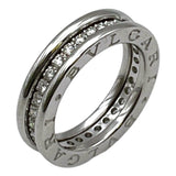 ブルガリ BVLGARI ビーゼロワンリング1バンド(XS)フルダイヤ 750WG ジュエリー