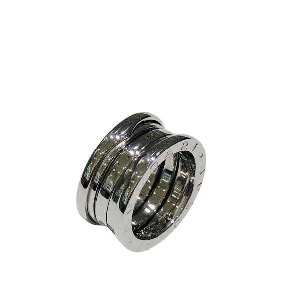 ブルガリ BVLGARI ビーゼロワンリング 3バンド S #47 K18ホワイトゴールド ジュエリー