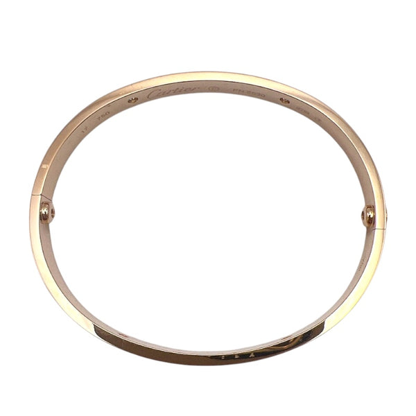 カルティエ Cartier ラブブレス4Pダイヤ 750PG ジュエリー