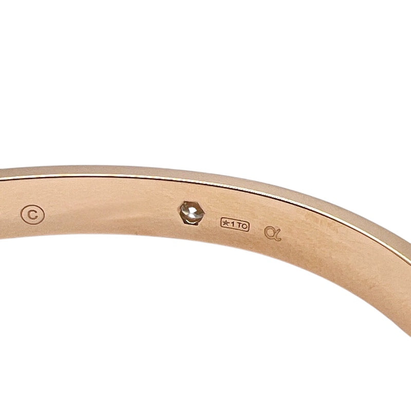 カルティエ Cartier ラブブレス4Pダイヤ 750PG ジュエリー
