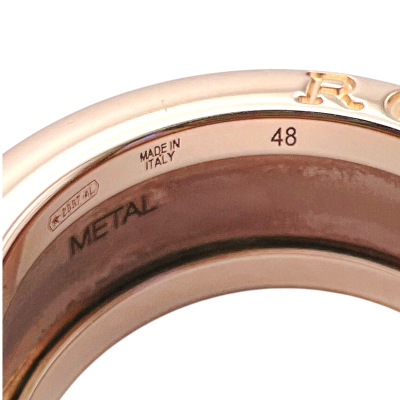 ブルガリ BVLGARI ビーゼロワンリング2 750PG/メタル ジュエリー