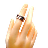 ブルガリ BVLGARI ビーゼロワンリング2 750PG/メタル ジュエリー