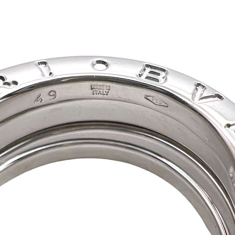 ブルガリ BVLGARI ビーゼロワンリング3バンド(S) 750WG ジュエリー