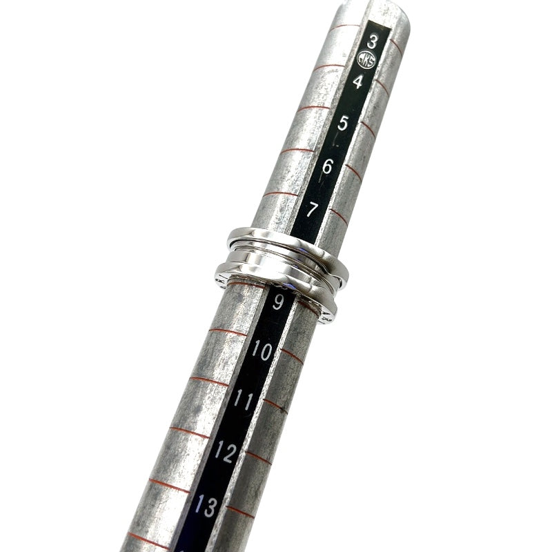 ブルガリ BVLGARI ビーゼロワンリング3バンド(S) 750WG ジュエリー
