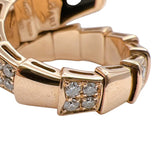 ブルガリ BVLGARI セルペンティリング 750PG/オニキス/ダイヤモンド ジュエリー