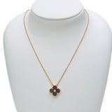 ヴァンクリーフ＆アーペル Van Cleef & Arpels ヴィンテージアルハンブラ ネックレス 2014ホリデー MOP ピンクゴールド K18ピンクゴールド ブラックパール ジュエリー