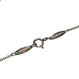 ティファニー TIFFANY＆CO バイザヤードネックレス Pt950プラチナ Pt950/ダイヤモンド ジュエリー