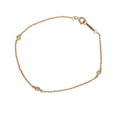 ティファニー TIFFANY＆CO バイザヤード３Pブレスレット イエローゴールド K18イエローゴールド 750YG/ダイヤモンド ジュエリー