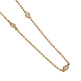 ティファニー TIFFANY＆CO バイザヤード３Pブレスレット イエローゴールド K18イエローゴールド 750YG/ダイヤモンド ジュエリー