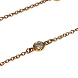 ティファニー TIFFANY＆CO バイザヤード３Pブレスレット イエローゴールド K18イエローゴールド 750YG/ダイヤモンド ジュエリー