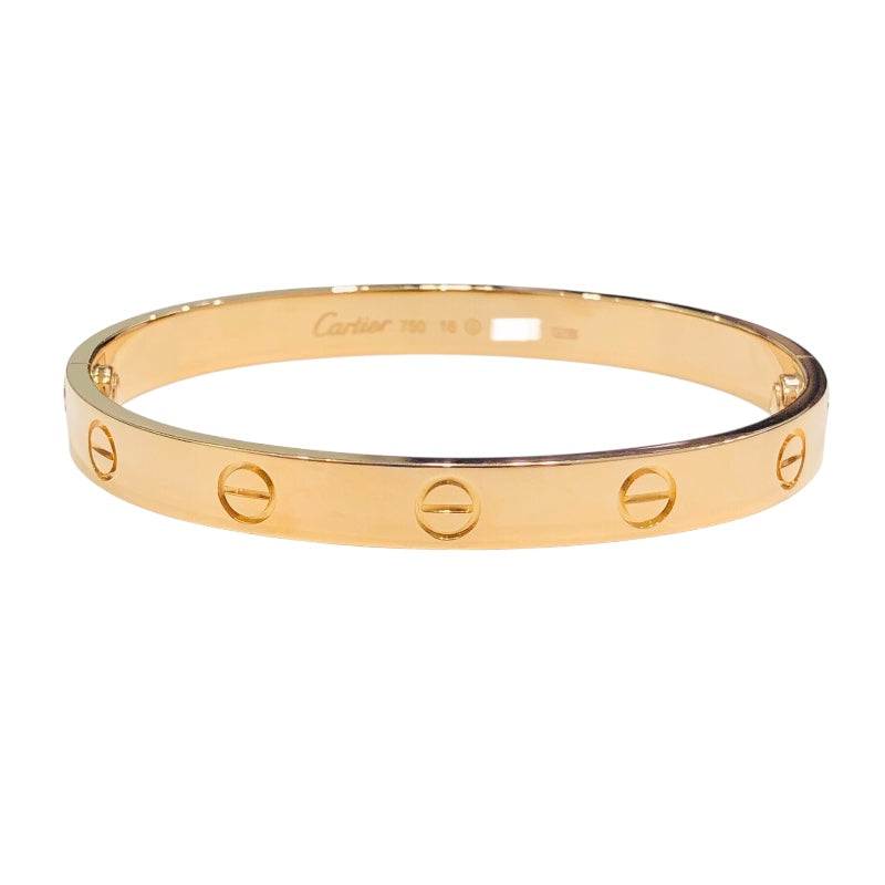 カルティエ Cartier ラブブレス #16 ピンクゴールド K18ピンクゴールド ジュエリー