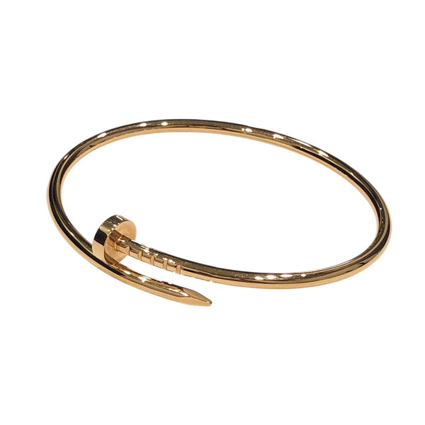 カルティエ Cartier ジュストアンクルブレスレット SM K18ピンクゴールド 750PG ジュエリー