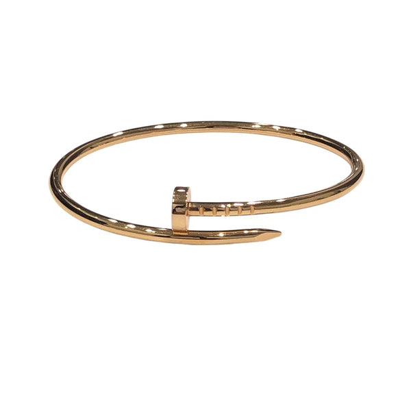 カルティエ Cartier ジュストアンクルブレスレット SM K18ピンクゴールド 750PG ジュエリー