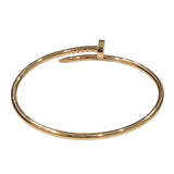カルティエ Cartier ジュストアンクルブレスレット SM K18ピンクゴールド 750PG ジュエリー