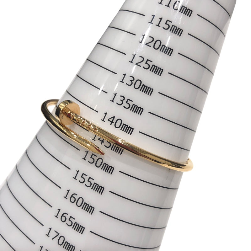 カルティエ Cartier ジュストアンクルブレスレット SM K18ピンクゴールド 750PG ジュエリー