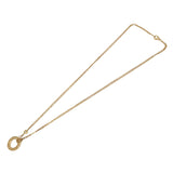 カルティエ Cartier ラブサークルネックレス２Pダイヤ ピンクゴールド Au750 ダイヤモンド ジュエリー