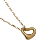 ティファニー TIFFANY＆CO オープンハートネックレス Au750 ジュエリー