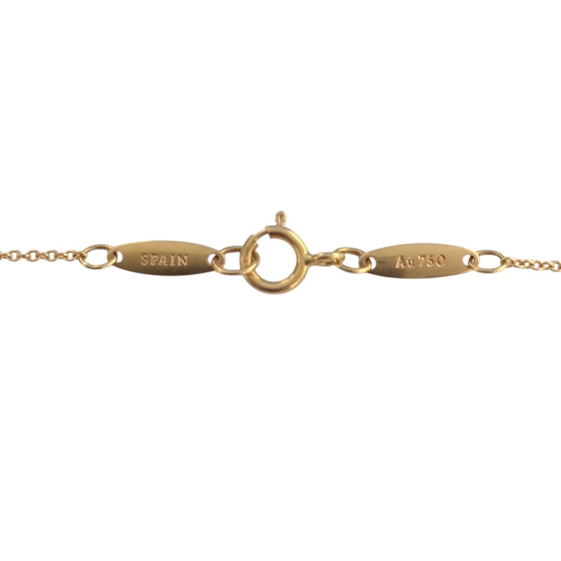 ティファニー TIFFANY＆CO オープンハートネックレス Au750 ジュエリー